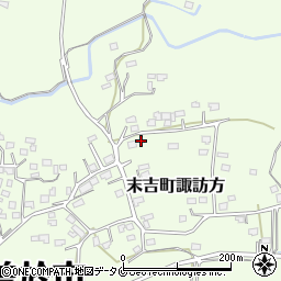 鹿児島県曽於市末吉町諏訪方6126周辺の地図