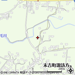 鹿児島県曽於市末吉町諏訪方7367周辺の地図