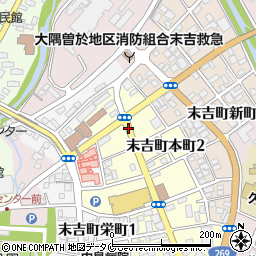 末吉駅跡周辺の地図