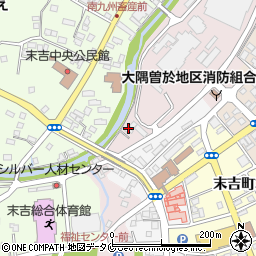 鹿児島県曽於市末吉町二之方1910周辺の地図