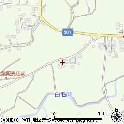 鹿児島県曽於市末吉町諏訪方7309周辺の地図