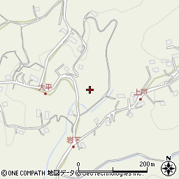 鹿児島県鹿児島市皆与志町周辺の地図