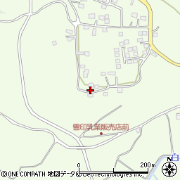 鹿児島県曽於市末吉町諏訪方9660周辺の地図