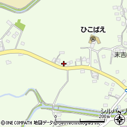 鹿児島県曽於市末吉町諏訪方8551周辺の地図
