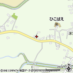 鹿児島県曽於市末吉町諏訪方8552周辺の地図