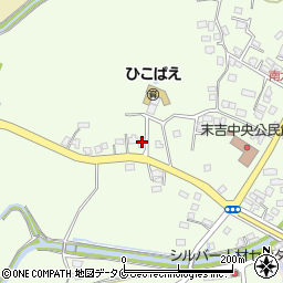 鹿児島県曽於市末吉町諏訪方8566周辺の地図