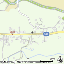 鹿児島県曽於市末吉町諏訪方8879周辺の地図