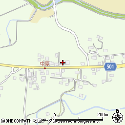 鹿児島県曽於市末吉町諏訪方8881周辺の地図