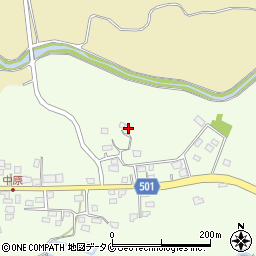 鹿児島県曽於市末吉町諏訪方8803周辺の地図