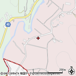 鹿児島県鹿児島市西俣町258周辺の地図