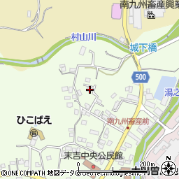 鹿児島県曽於市末吉町諏訪方8693周辺の地図