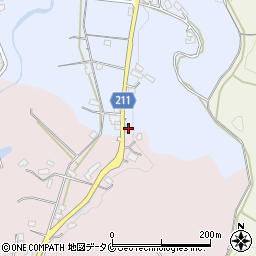 鹿児島県鹿児島市川田町2106周辺の地図