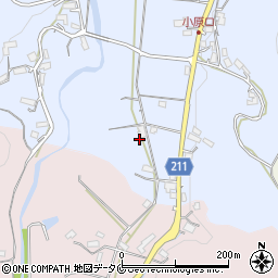 鹿児島県鹿児島市川田町2093周辺の地図