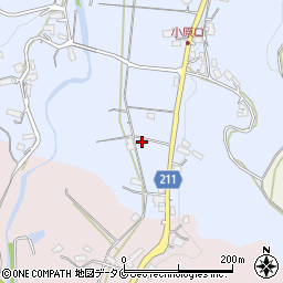 鹿児島県鹿児島市川田町2092周辺の地図