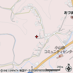 鹿児島県鹿児島市小山田町7108周辺の地図