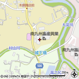 鹿児島県曽於市末吉町深川61周辺の地図