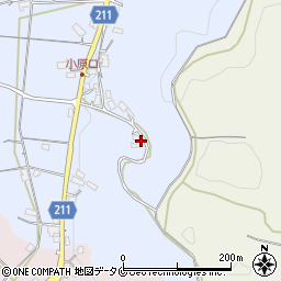 鹿児島県鹿児島市川田町2074周辺の地図