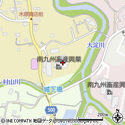 鹿児島県曽於市末吉町深川79周辺の地図