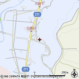 鹿児島県鹿児島市川田町2013周辺の地図