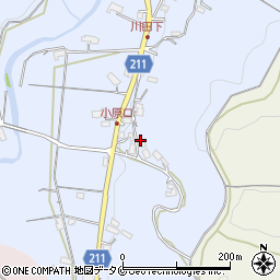 鹿児島県鹿児島市川田町2014周辺の地図