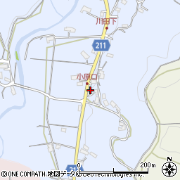鹿児島県鹿児島市川田町2020周辺の地図