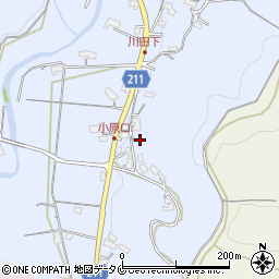 鹿児島県鹿児島市川田町2016周辺の地図