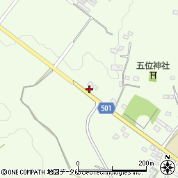 鹿児島県曽於市末吉町諏訪方10234周辺の地図