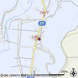 鹿児島県鹿児島市川田町2017周辺の地図