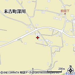 鹿児島県曽於市末吉町深川6581-6周辺の地図