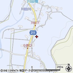 鹿児島県鹿児島市川田町2005周辺の地図