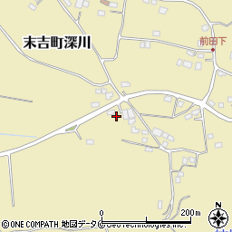 鹿児島県曽於市末吉町深川6582周辺の地図