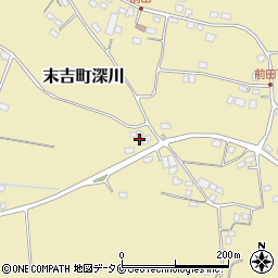 鹿児島県曽於市末吉町深川6584周辺の地図