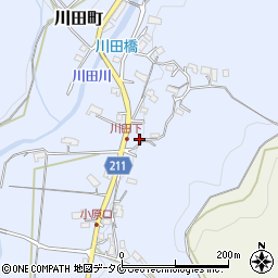 鹿児島県鹿児島市川田町1923周辺の地図