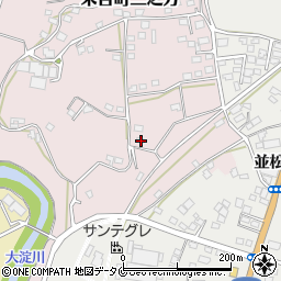 鹿児島県曽於市末吉町二之方278-2周辺の地図