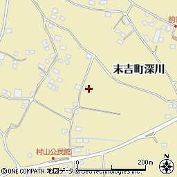 鹿児島県曽於市末吉町深川12443周辺の地図