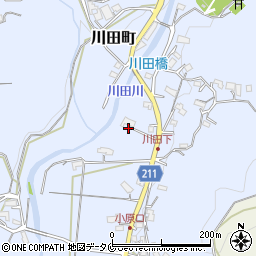 鹿児島県鹿児島市川田町1943周辺の地図