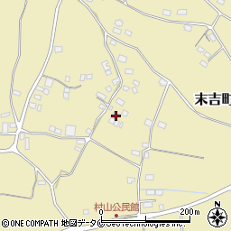 鹿児島県曽於市末吉町深川12413周辺の地図