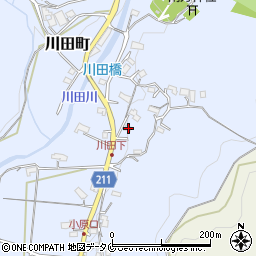 鹿児島県鹿児島市川田町1925周辺の地図