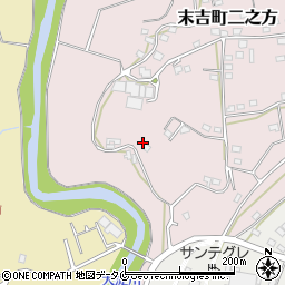 鹿児島県曽於市末吉町二之方234周辺の地図