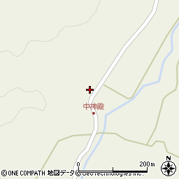 鹿児島県日置市伊集院町上神殿187-3周辺の地図