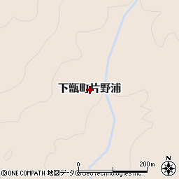 鹿児島県薩摩川内市下甑町片野浦周辺の地図