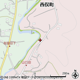 鹿児島県鹿児島市西俣町156-1周辺の地図