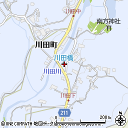 鹿児島県鹿児島市川田町1937周辺の地図