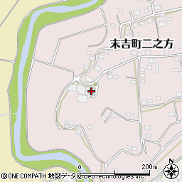 鹿児島県曽於市末吉町二之方208周辺の地図