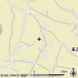 鹿児島県曽於市末吉町深川12399周辺の地図