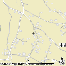 鹿児島県曽於市末吉町深川12400周辺の地図