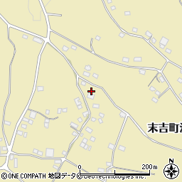 鹿児島県曽於市末吉町深川12405-1周辺の地図