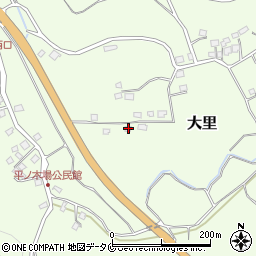 鹿児島県いちき串木野市大里1637周辺の地図