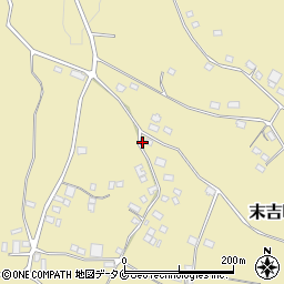 鹿児島県曽於市末吉町深川12404周辺の地図