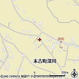 鹿児島県曽於市末吉町深川6601周辺の地図